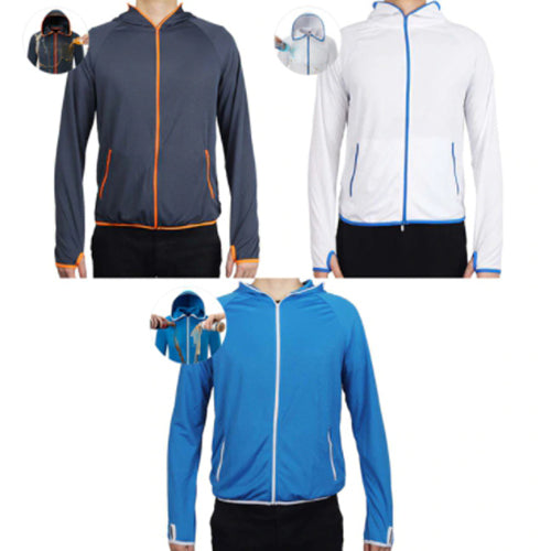 Breathable waterproof, quick dry jacket.