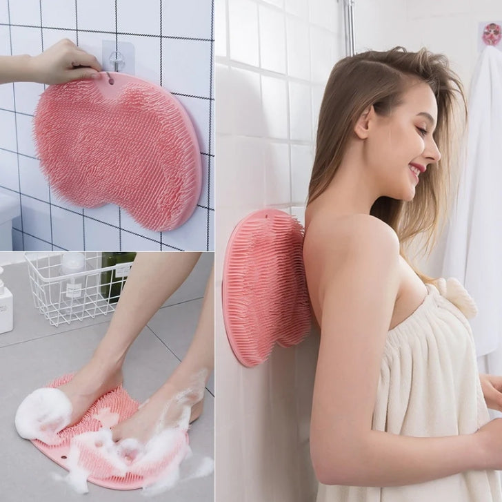 Shower Foot Massager Scrubber & Cleaner Acupressure Mat