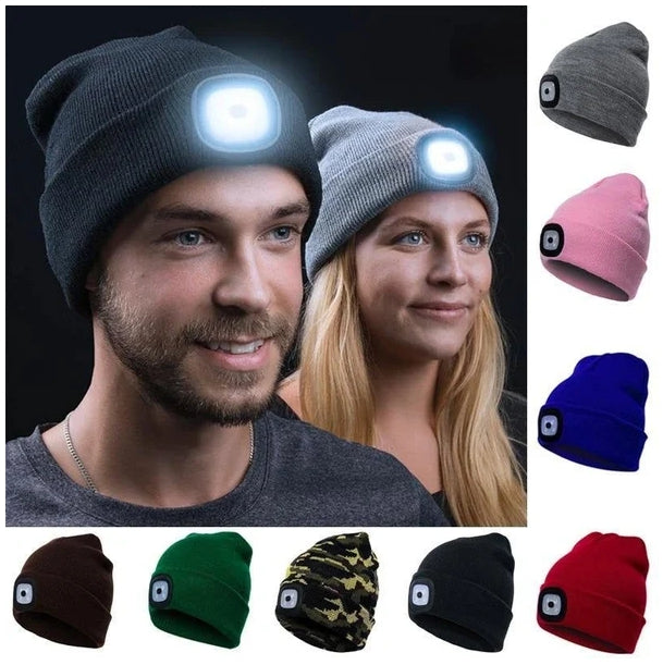 CHRISTMAS SALE NOW-50% OFF-LED Beanie Light