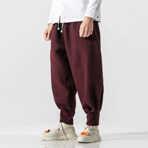 Mens winter warm pants