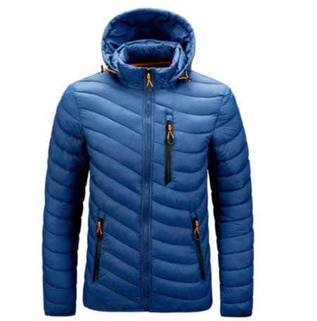 Hiking thick jacket. Windproof, insulated, breathable.