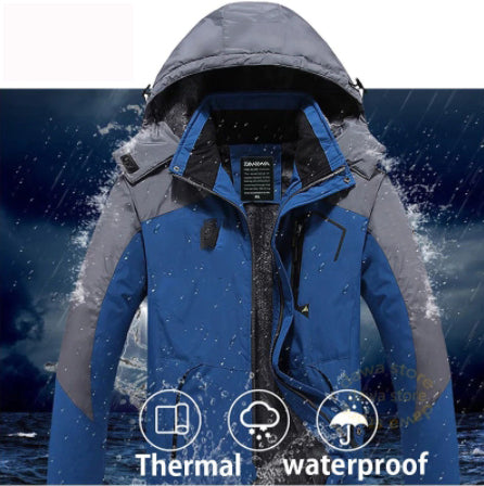 Sports jacket for men. Thermal. Waterproof.