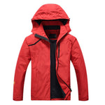 Load image into Gallery viewer, Lightweight hooded track jacket
