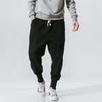 Load image into Gallery viewer, Joggers in cotton and linen for men
