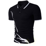 Load image into Gallery viewer, Sporty breathable casual short sleeved polo shirt
