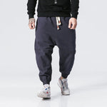 Load image into Gallery viewer, Casual trousers in cotton and linen. Warm winter trousers.
