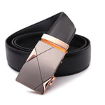 Load image into Gallery viewer, Fashionable men&#39;s belt made of 100% genuine leather. High quality metal automatic buckles.
